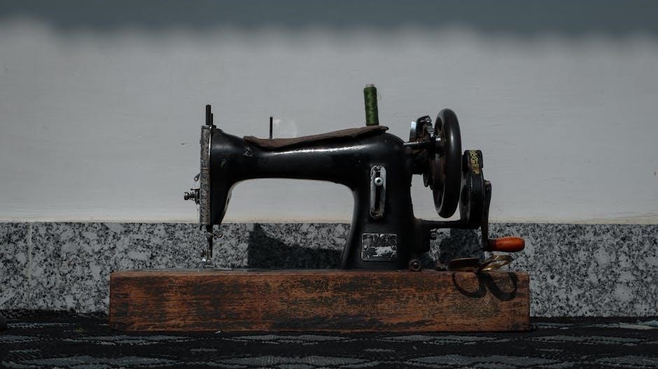 singer old sewing machine manual